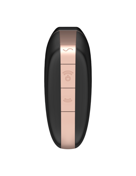 SATISFYER - LOVE TRIANGLE ESTIMULADOR Y VIBRADOR NEGRO