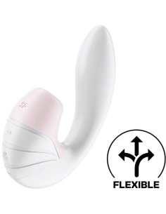 SATISFYER - SUPERNOVA ESTIMULADOR Y VIBRADOR BLANCO