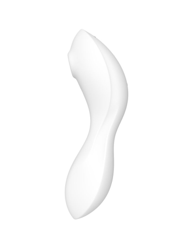SATISFYER - CURVY TRINITY 5 ESTIMULADOR Y VIBRADOR APP BLANCO
