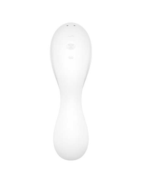 SATISFYER - CURVY TRINITY 5 ESTIMULADOR Y VIBRADOR APP BLANCO