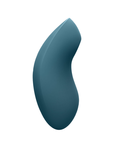 SATISFYER - VULVA LOVER 2 ESTIMULADOR Y VIBRADOR AZUL