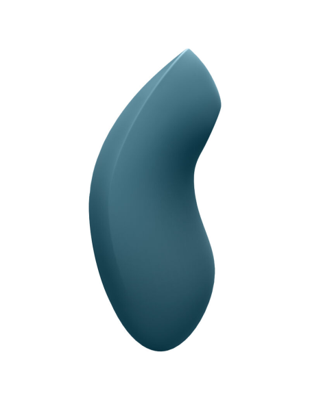 SATISFYER - VULVA LOVER 2 ESTIMULADOR Y VIBRADOR AZUL