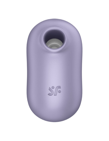SATISFYER - PRO TO GO 2 ESTIMULADOR Y VIBRADOR DOBLE VIOLETA