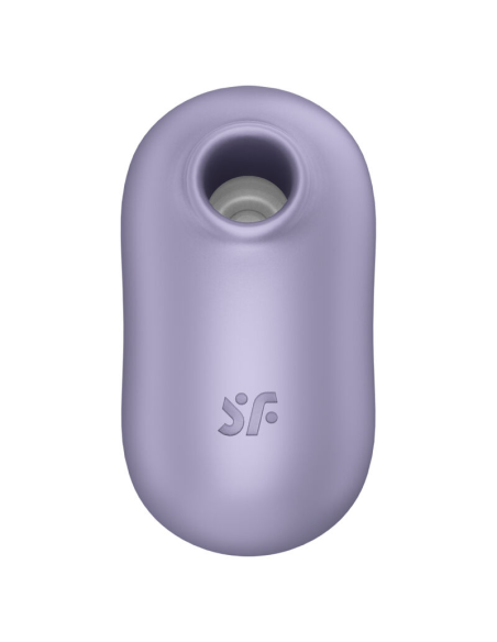 SATISFYER - PRO TO GO 2 ESTIMULADOR Y VIBRADOR DOBLE VIOLETA
