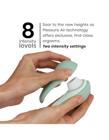 WOMANIZER - LIBERTY 2 ESTIMULADOR and SUCCIONADOR CLÍTORIS VERDE CLARO