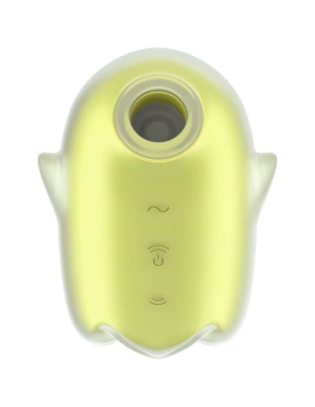 SATISFYER - GLOWING GHOST AIR PULSE and VIBRADOR AMARILLO