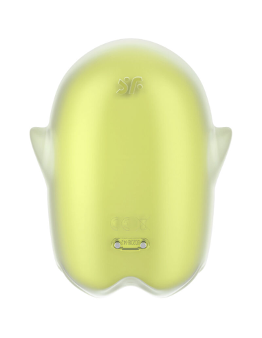 SATISFYER - GLOWING GHOST AIR PULSE and VIBRADOR AMARILLO