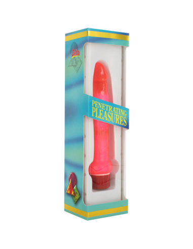 SEVEN CREATIONS - JELLY VIBRADOR ANAL DELGADO ROSA