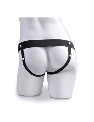 FETISH FANTASY SERIES - ARNÉS CON PENE REALÍSTICO EYACULADOR 22,9CM