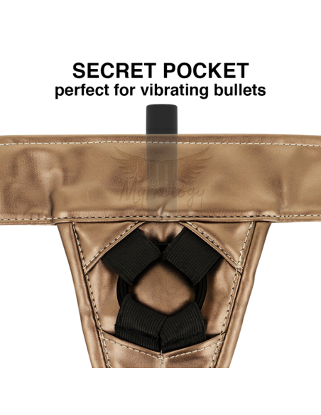 MYTHOLOGY FANTASY HARNESS - ARNÉS BRONCE S-M