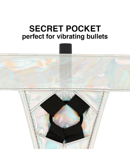 MYTHOLOGY FANTASY HARNESS - ARNÉS IRIDISCENTE S-M