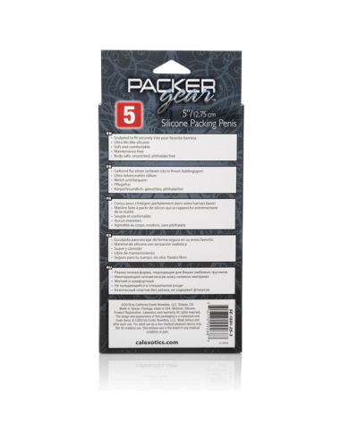 CALEXOTICS - PACKING PENIS PENE DE SILICONA 12.75CM CARAMELO