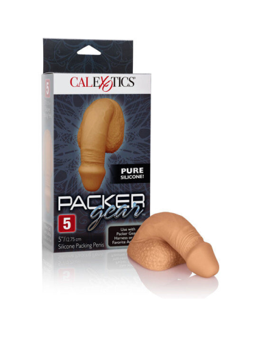 CALEXOTICS - PACKING PENIS PENE DE SILICONA 12.75CM CARAMELO