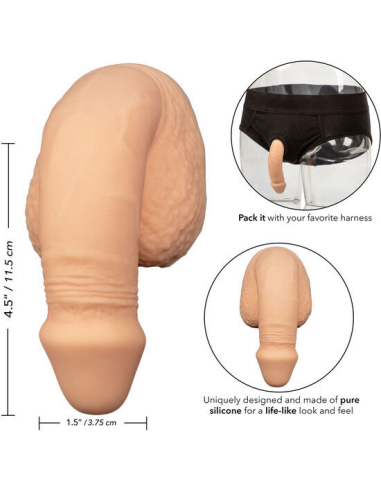 CALEXOTICS - PACKING PENIS PENE DE SILICONA 12.75CM NATURAL