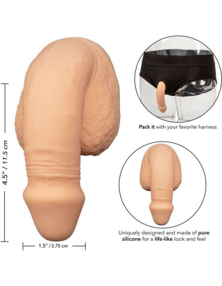CALEXOTICS - PACKING PENIS PENE DE SILICONA 12.75CM NATURAL