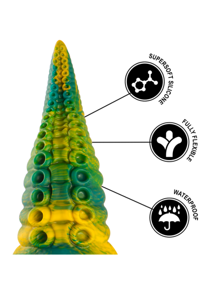 EPIC - CETUS DILDO TENTÁCULO VERDE TAMAÑO PEQUEÑO
