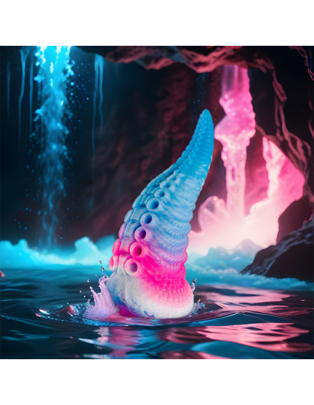 EPIC - PHORCYS DILDO TENTÁCULO AZUL TAMAÑO PEQUEÑO
