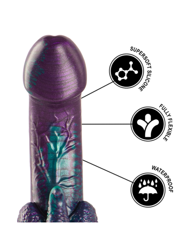 EPIC - BASILISK DILDO DOBLE PLACER ESCAMOSO TAMAÑO PEQUEÑO