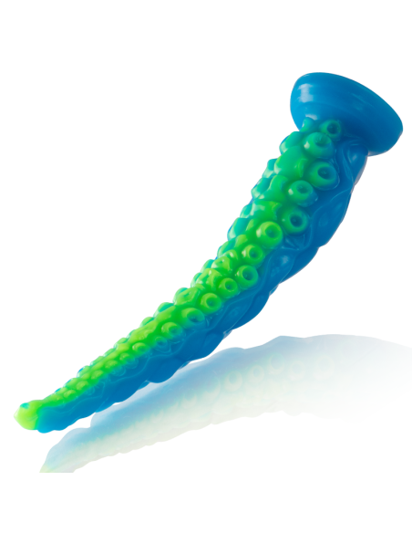 EPIC - SCYLLA DILDO TENTÁCULO FINO FLUORESCENTE TAMAÑO GRANDE