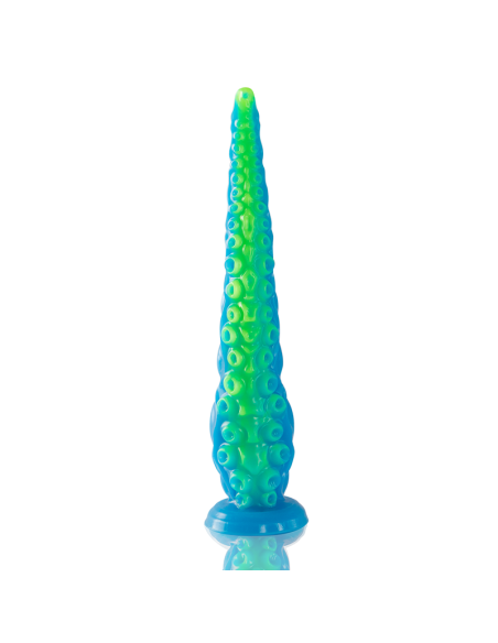 EPIC - SCYLLA DILDO TENTÁCULO FINO FLUORESCENTE TAMAÑO GRANDE