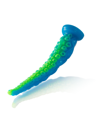 EPIC - SCYLLA DILDO TENTÁCULO FINO FLUORESCENTE TAMAÑO PEQUEÑO