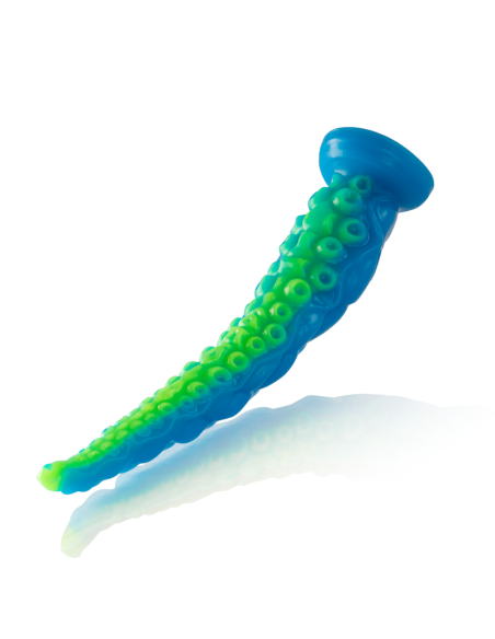 EPIC - SCYLLA DILDO TENTÁCULO FINO FLUORESCENTE TAMAÑO PEQUEÑO