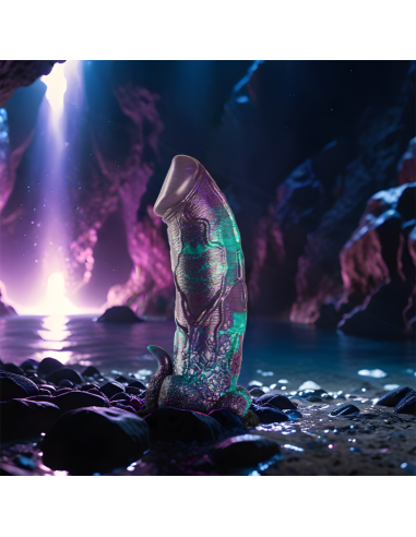 EPIC - BASILISK DILDO DOBLE PLACER ESCAMOSO TAMAÑO GRANDE