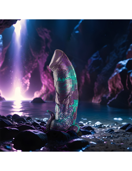 EPIC - BASILISK DILDO DOBLE PLACER ESCAMOSO TAMAÑO GRANDE