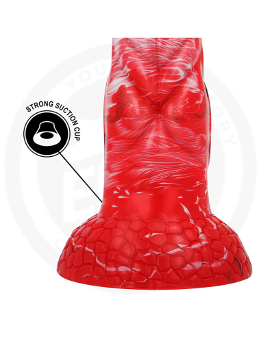 EPIC - AGNIS DILDO FUEGO CARMESÍ