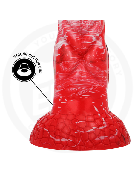 EPIC - AGNIS DILDO FUEGO CARMESÍ