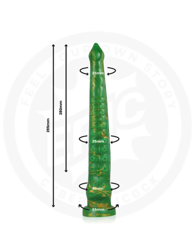 EPIC - HYLOS DILDO DESTELLO VERDE