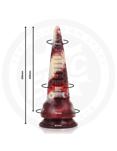 EPIC - DRAXIS DILDO SOMBRA ABISMAL