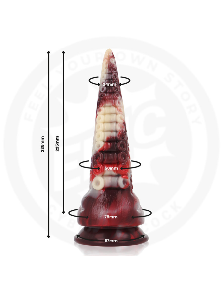 EPIC - DRAXIS DILDO SOMBRA ABISMAL