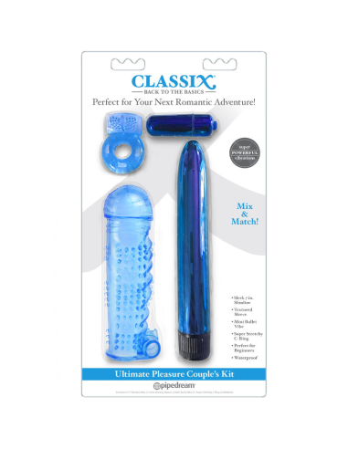 CLASSIX - KIT DE PLACER PARA PAREJAS AZUL