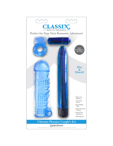 CLASSIX - KIT DE PLACER PARA PAREJAS AZUL