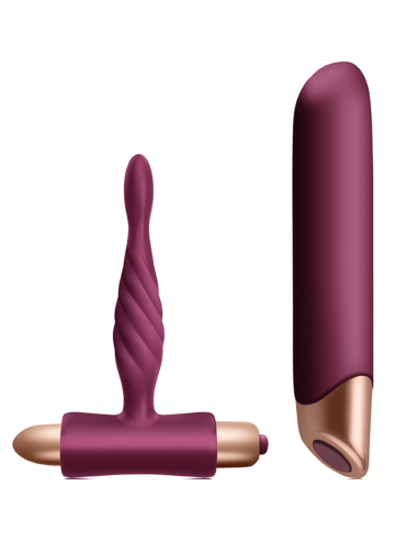 CLIMAXIMUM - RAPTURE KIT VIBRADOR CLÁSICO PLUG ANAL PRINCIPIANTES