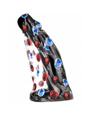 ALL BLACK - DILDO REALISTA NEGRO FISTING 29 CM