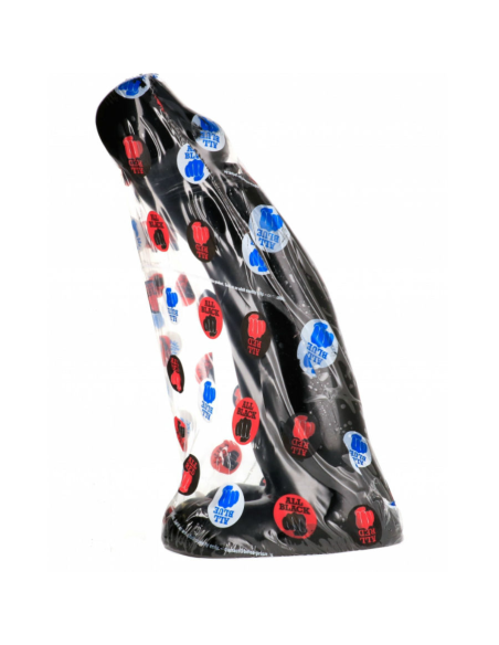 ALL BLACK - DILDO REALISTA NEGRO FISTING 29 CM