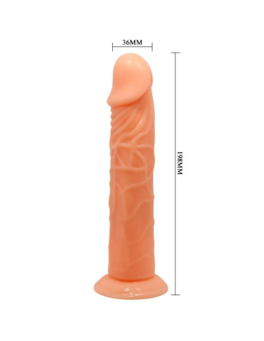 BAILE - DILDO VIVE REALISTIC 19.8 CM COR NATURAL