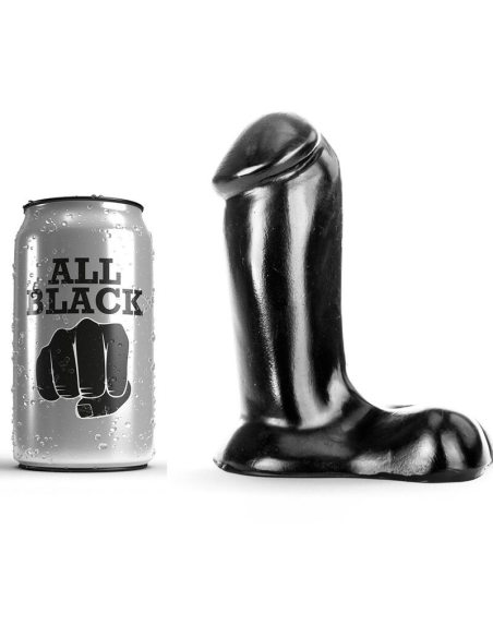 ALL BLACK - DILDO REALÍSTICO 14 CM