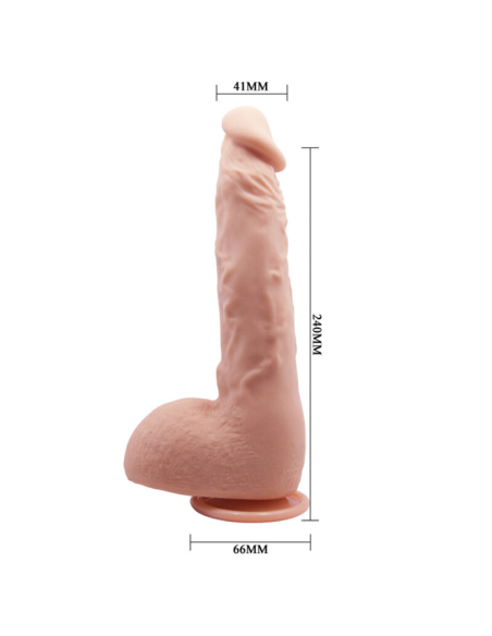 BAILE - DILDO REALÍSTICO JASON NATURAL 24 CM