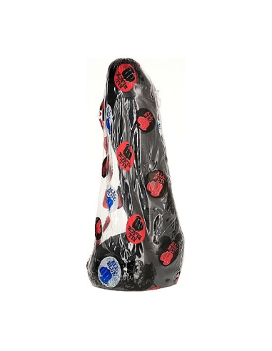 ALL BLACK - PENE REALÍSTICO ANAL 20 CM