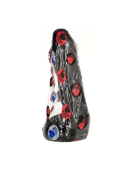 ALL BLACK - PENE REALÍSTICO ANAL 20 CM