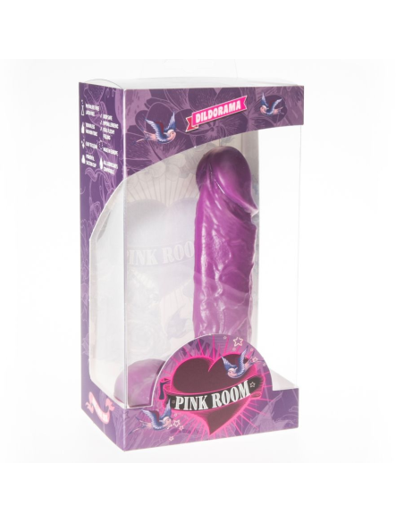 PINK ROOM - AMADEO DILDO REALÍSTICO LILA 15.5 CM