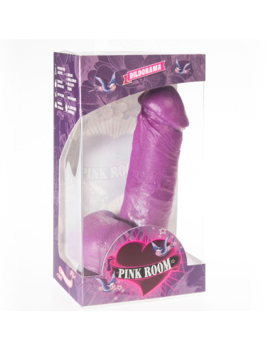 PINK ROOM - NAO DILDO REALÍSTICO LILA 16 CM