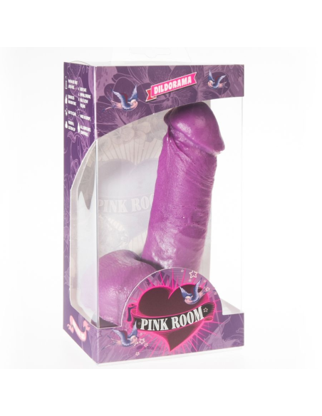 PINK ROOM - NAO DILDO REALÍSTICO LILA 16 CM