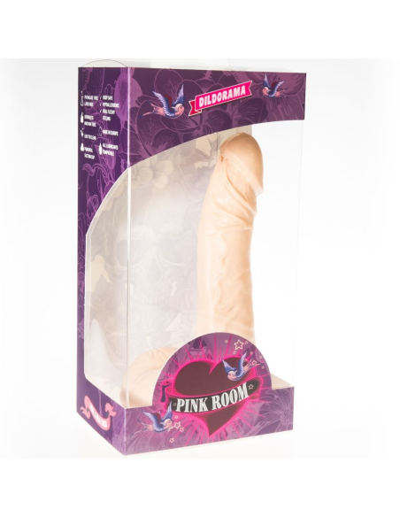 PINK ROOM - EBAN DILDO REALÍSTICO NATURAL 19 CM
