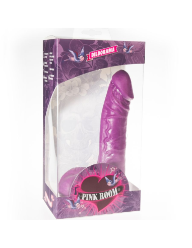 PINK ROOM - EBAN DILDO REALÍSTICO LILA 19 CM