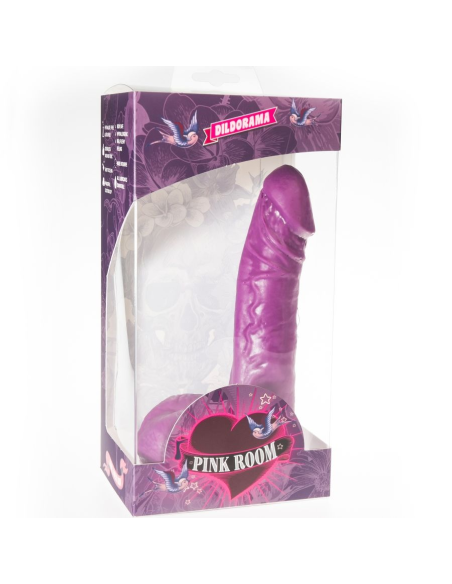 PINK ROOM - EBAN DILDO REALÍSTICO LILA 19 CM
