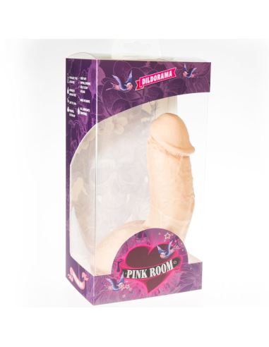 PINK ROOM - ELIAN DILDO REALÍSTICO NATURAL 17.5 CM